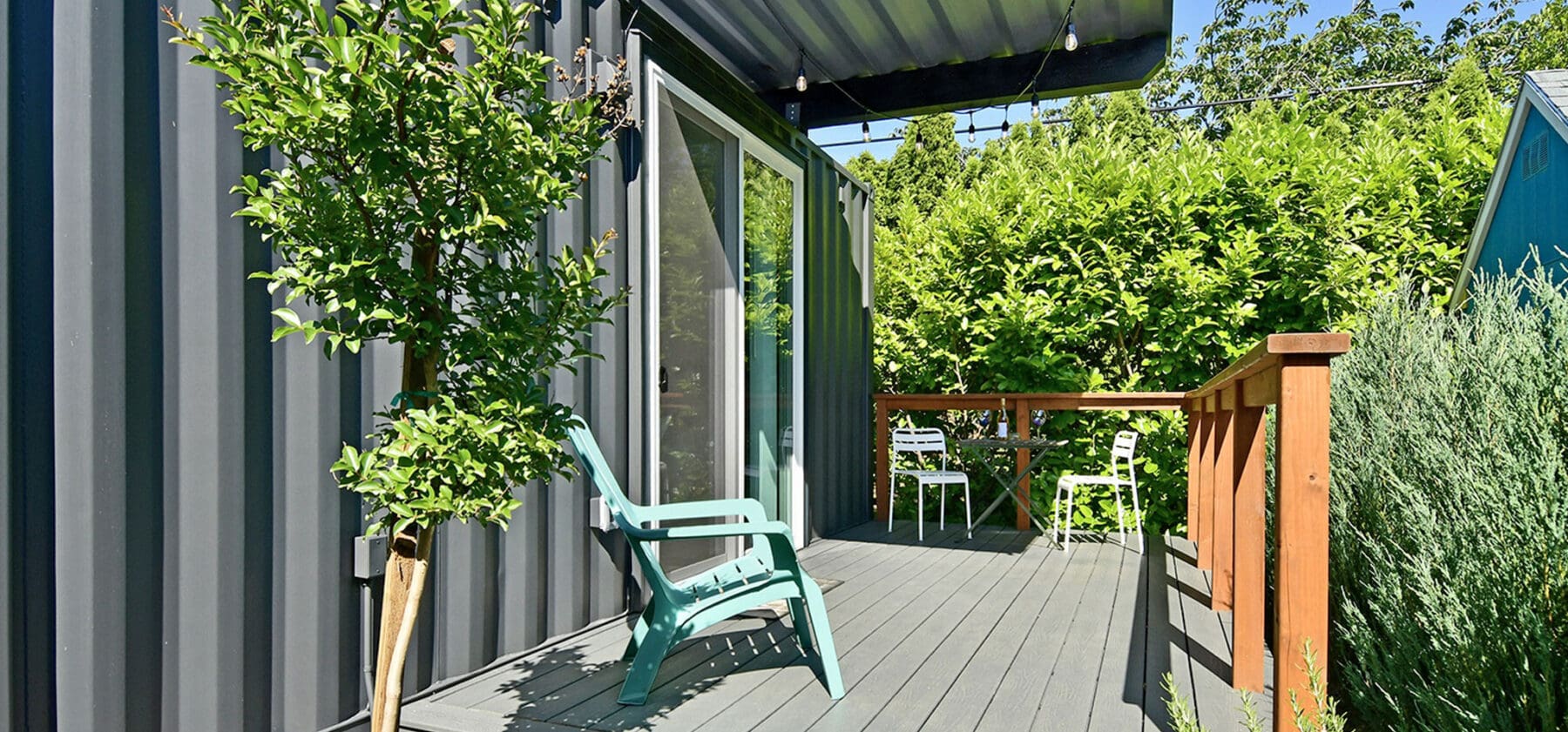 Container home ADU in Oregon